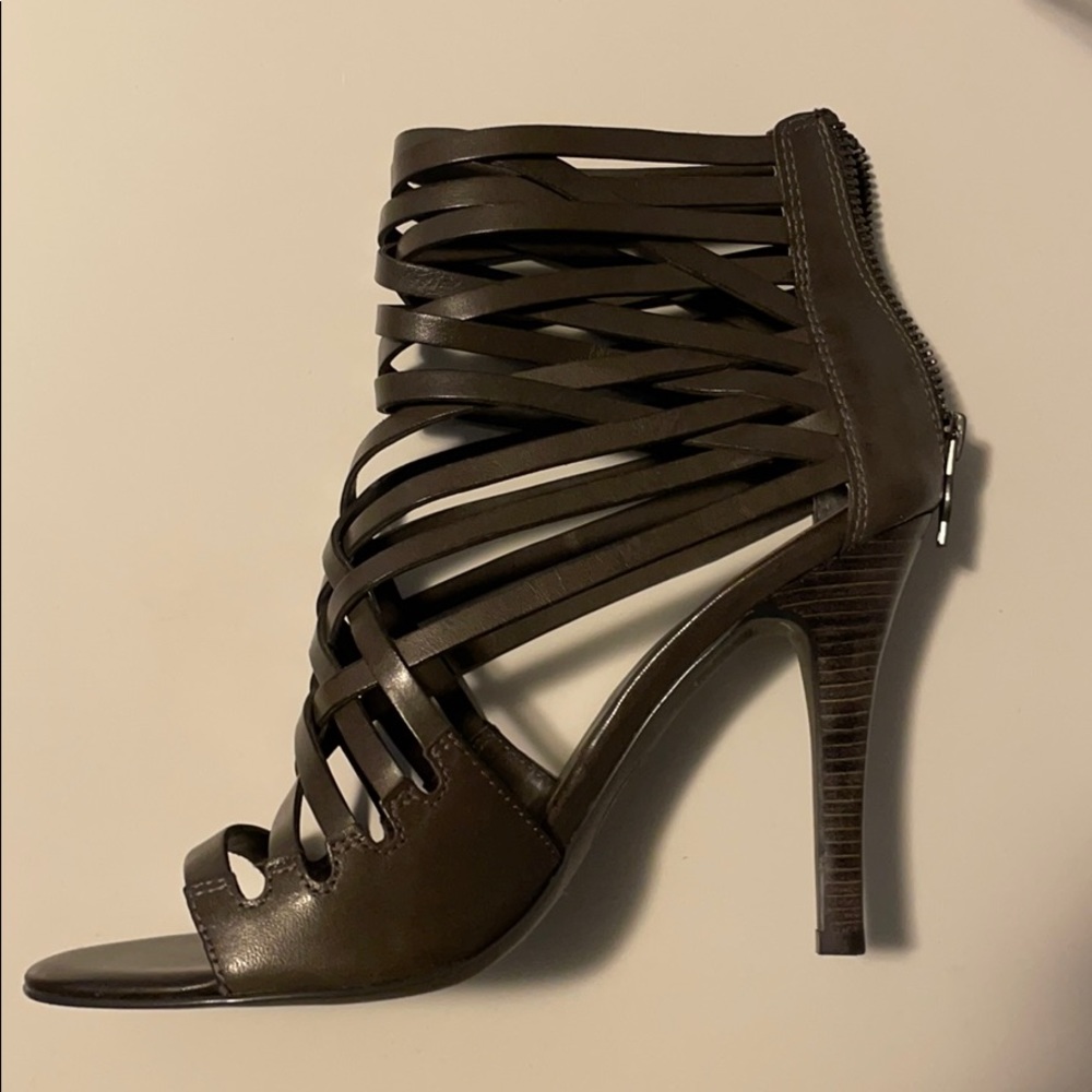 ASH | EUC gladiator-style grey heels